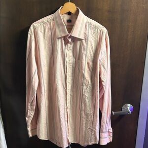 Paul Smith Light Pink Striped Button Down Shirt